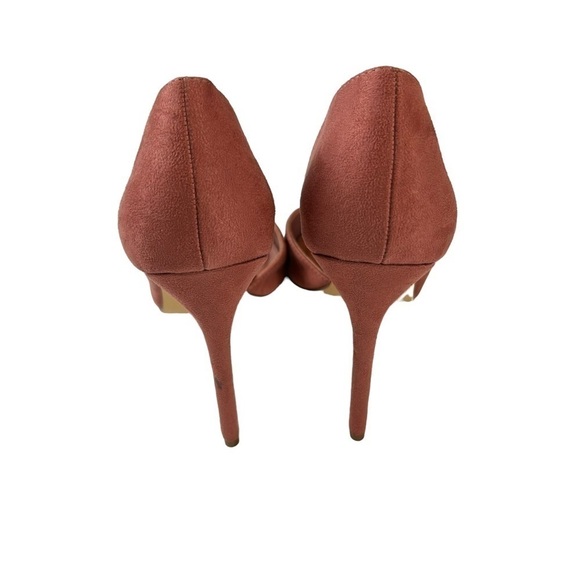 Lulus Satsuki Dusty Rose Suede Heels - Picture 6 of 10